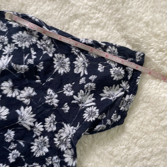 GONZO T- Shirt with Short Sleeve in Navy Blue/White Size-Large - Picture 6 of 15